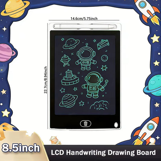 8.5''LCD Writing Tablet Drawing Board Kids Graffiti Sketchpad Toys Handwriting Blackboard D Counting Learning Toys Birthday Gift